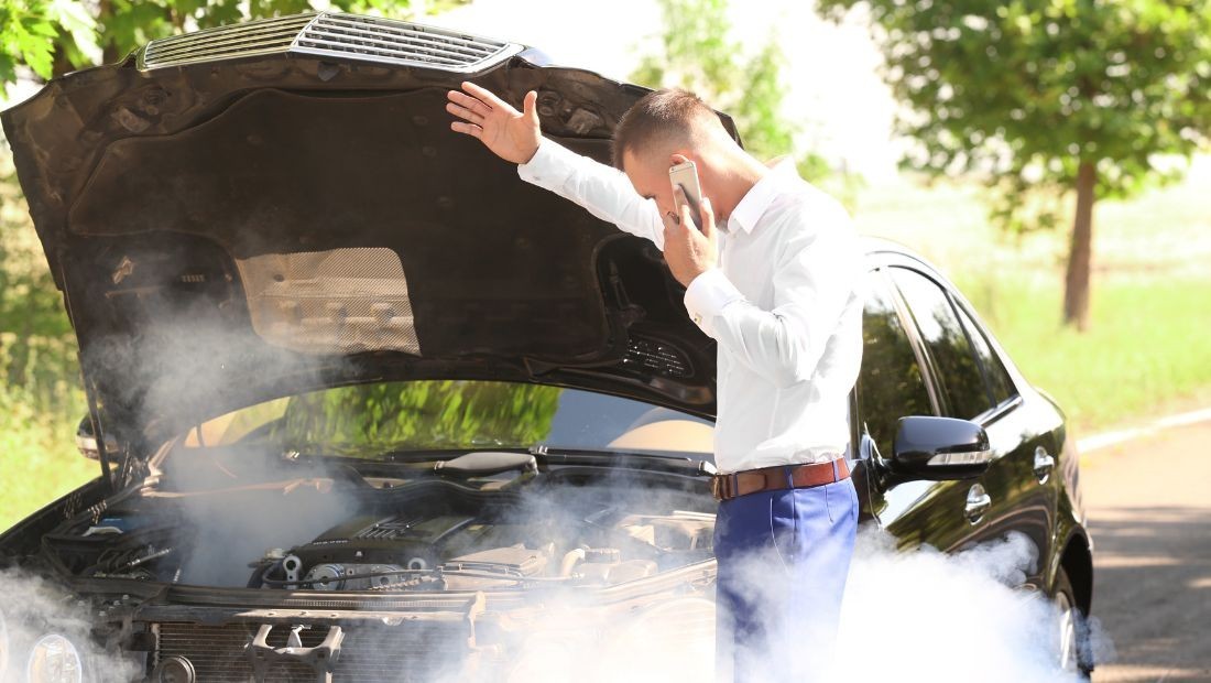 motor se přehřívá